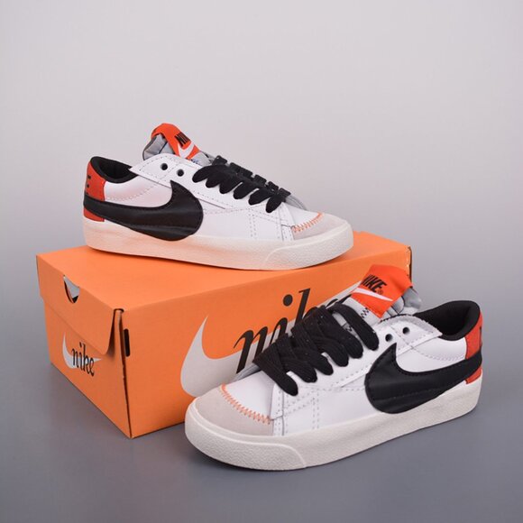 Nike Blazer Low '77 Jumbo Sneaker Black Red